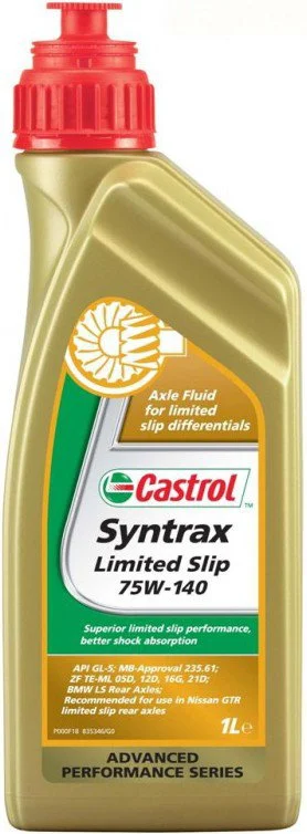 Изображение Трансмиссионное масло CASTROL SYNTRAX LIMITED SLIP 75W-140 1л 1543CD Трансмиссионное масло CASTROL SYNTRAX LIMITED SLIP 75W-140 1л 1543CD