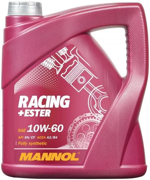 Масло моторное MANNOL RACING+ESTER 10W-60 4л 54897