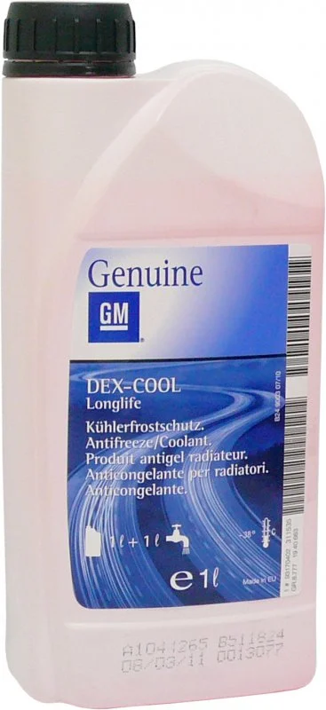 Антифриз G12 красный GM Dex-Cool Longlife 1 л GM 93170402