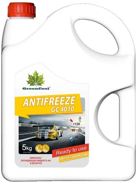 Антифриз желтый GС4010 5 кг GreenCool 752170