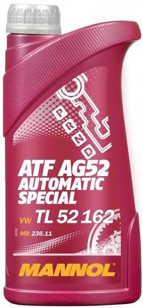 Изображение Трансмиссионное масло MANNOL ATF AG52 AUTOMATIC SPECIAL 1л 1612 Трансмиссионное масло MANNOL ATF AG52 AUTOMATIC SPECIAL 1л 1612