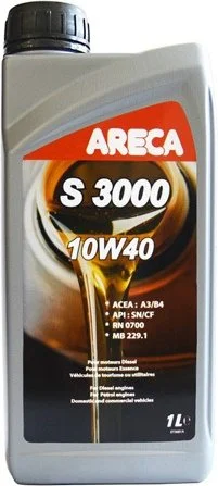 Изображение Масло моторное ARECA 10W-40 1л 12101 Масло моторное ARECA 10W-40 1л 12101