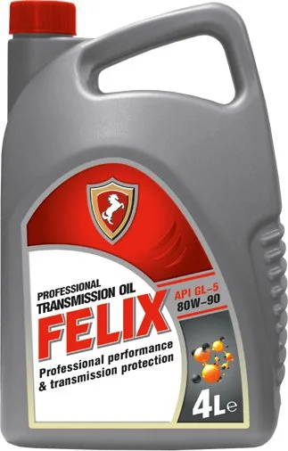 Изображение Трансмиссионное масло FELIX GL-5 80W-90 4л 431000003 Трансмиссионное масло FELIX GL-5 80W-90 4л 431000003