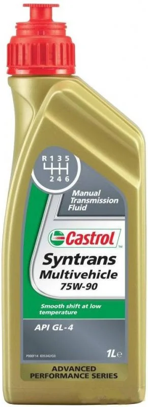 Трансмиссионное масло CASTROL SYNTRANS MULTIVEHICLE 75W-90 1л 154FA3