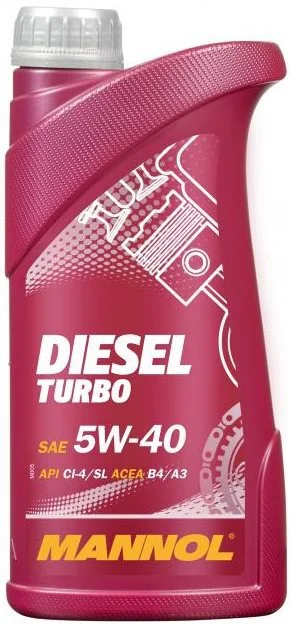 Масло моторное MANNOL DIESEL TURBO 5W-40 1л 96013