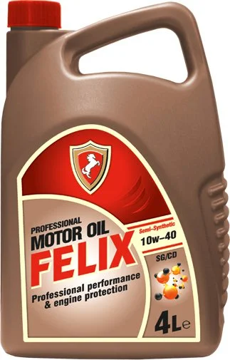 Изображение Масло моторное FELIX 10W-40 4л 430800002 Масло моторное FELIX 10W-40 4л 430800002