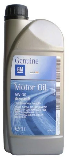 Масло моторное GM 5W-30 1л 93165554