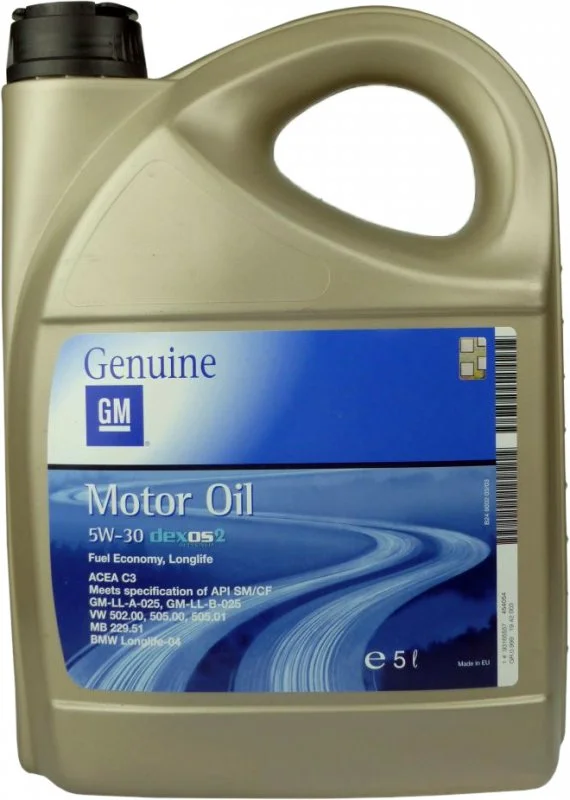 Масло моторное GM DEXOS 2 5W-30 5л 93165557