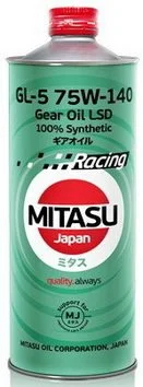 Изображение Трансмиссионное масло MITASU RACING GEAR OIL GL-5 LSD 75W-140 1л MJ-414-1 Трансмиссионное масло MITASU RACING GEAR OIL GL-5 LSD 75W-140 1л MJ-414-1