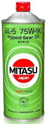 Изображение Трансмиссионное масло MITASU GL-5 75W-90 1л MJ-410-1 Трансмиссионное масло MITASU GL-5 75W-90 1л MJ-410-1