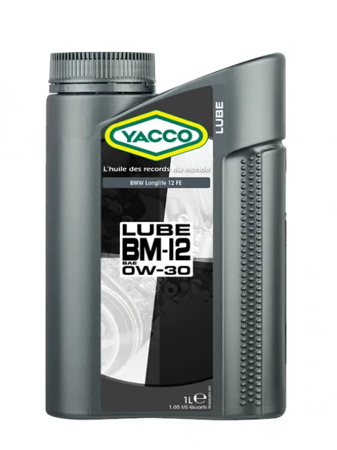 Масло моторное YACCO LUBE BM12 0W-30 1л YACCO 0W30 LUBE BM12/1
