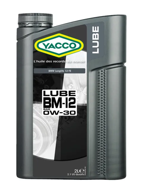 Масло моторное YACCO LUBE BM12 0W-30 2л YACCO 0W30 LUBE BM12/2