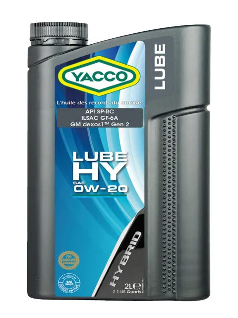 Масло моторное YACCO 0W-20 2л YACCO 0W20 LUBE HY/2