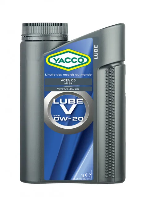 Масло моторное YACCO LUBE V 0W-20 1л YACCO 0W20 LUBE V/1