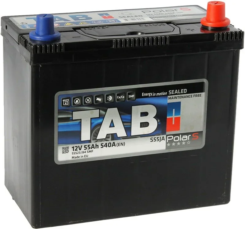 Аккумулятор автомобильный Polar S Asia 55 А·ч TAB 246855
