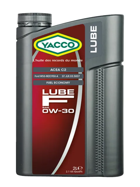 Масло моторное YACCO LUBE F 5W-30 2л YACCO 5W30 LUBE F/2