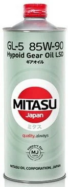 Изображение Трансмиссионное масло MITASU GL-5 LSD 85W-90 1л MJ-412-1 Трансмиссионное масло MITASU GL-5 LSD 85W-90 1л MJ-412-1