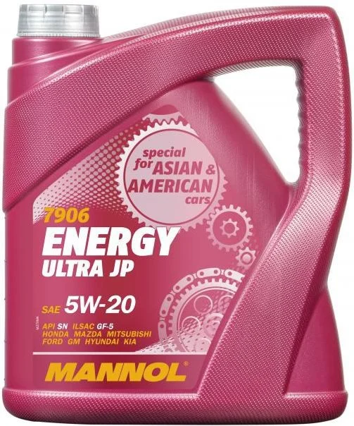Масло моторное MANNOL ENERGY ULTRA JP 5W-20 4л 99398