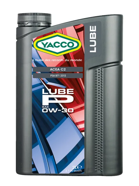 Масло моторное YACCO 5W-30 2л YACCO 5W30 LUBE P/2