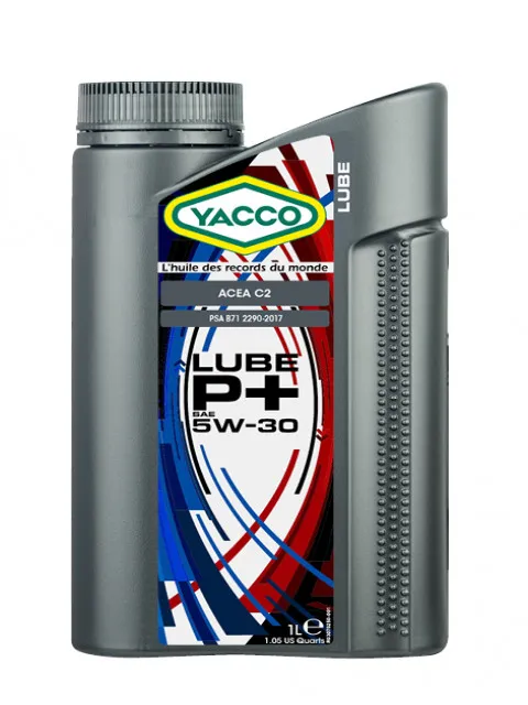 Масло моторное YACCO 5W-30 1л YACCO 5W30 LUBE P PLUS/1