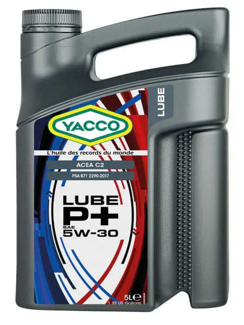 Масло моторное YACCO 5W-30 5л YACCO 5W30 LUBE P PLUS/5