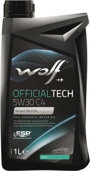 Масло моторное WOLF OFFICIALTECH 5W-30 1л 65608/1