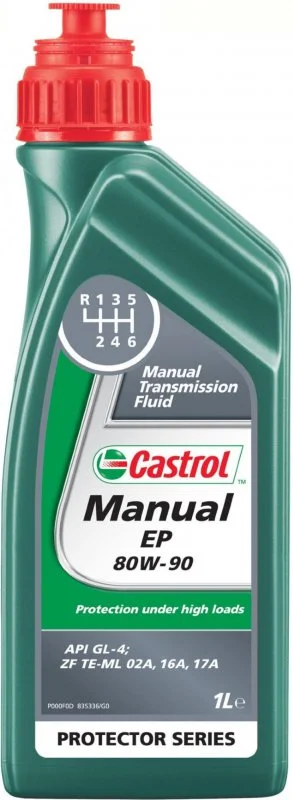 Изображение Трансмиссионное масло CASTROL MANUAL EP 80W-90 1л 154F6D Трансмиссионное масло CASTROL MANUAL EP 80W-90 1л 154F6D
