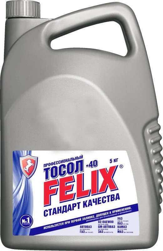 Изображение Тосол -45 5 кг FELIX 430206045 Тосол -45 5 кг FELIX 430206045