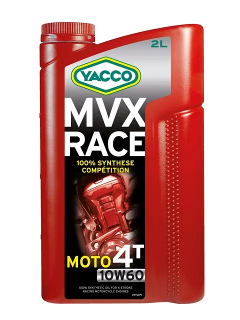 Масло моторное YACCO MVX RACE 4T 10W-60 2л YACCO 10W60 MVX RACE 4T/2