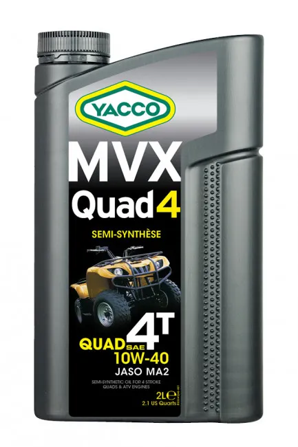 Масло моторное YACCO MVX QUAD 10W-40 2л YACCO 10W40 MVX QUAD/2