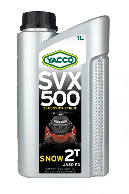 Масло моторное YACCO SVX 500 SNOW 2T 1л YACCO SVX 500 SNOW 2T/1
