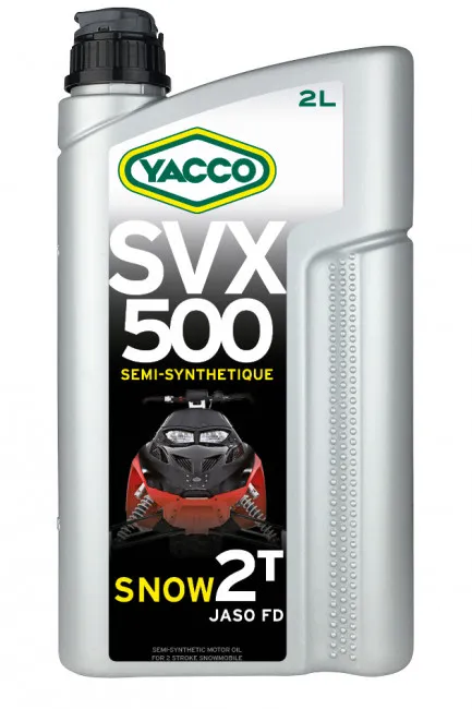 Масло моторное YACCO SVX 500 SNOW 2T 2л YACCO SVX 500 SNOW 2T/2