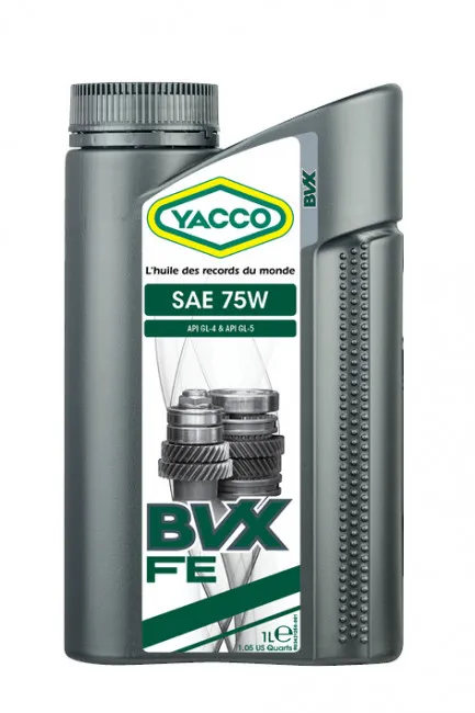 Трансмиссионное масло YACCO BVXFE 75W 1л YACCO75WBVXFE1