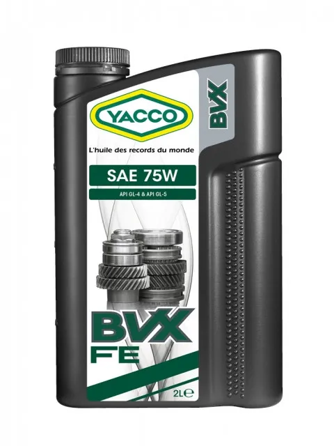 Трансмиссионное масло YACCO BVXFE 75W 2л YACCO75WBVXFE2