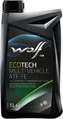 Трансмиссионное масло WOLF ECOTECH MULTIVEHICLE ATF FE 1л 3014/1
