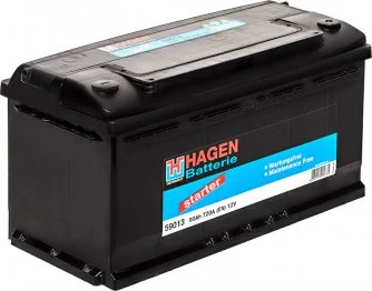Аккумулятор автомобильный 90 А·ч HAGEN 59013