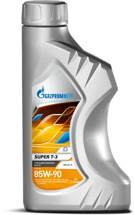 Трансмиссионное масло GAZPROMNEFT GL-5 SUPER T-3 85W-90 1л 2389901363