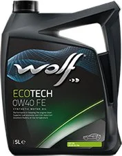 Масло моторное WOLF ECOTECH 0W-40 5л 16106/5