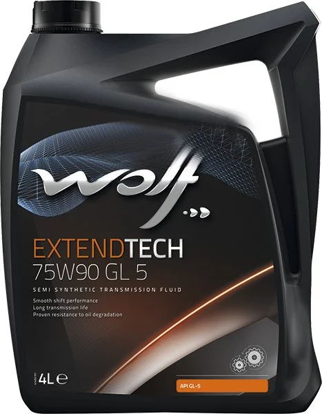 Трансмиссионное масло WOLF EXTENDTECH 75W-90 4л 2209/4