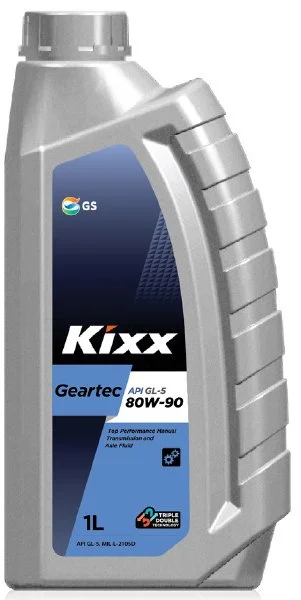 Трансмиссионное масло KIXX GEARTEC GL-5 80W-90 1л L2983AL1E1