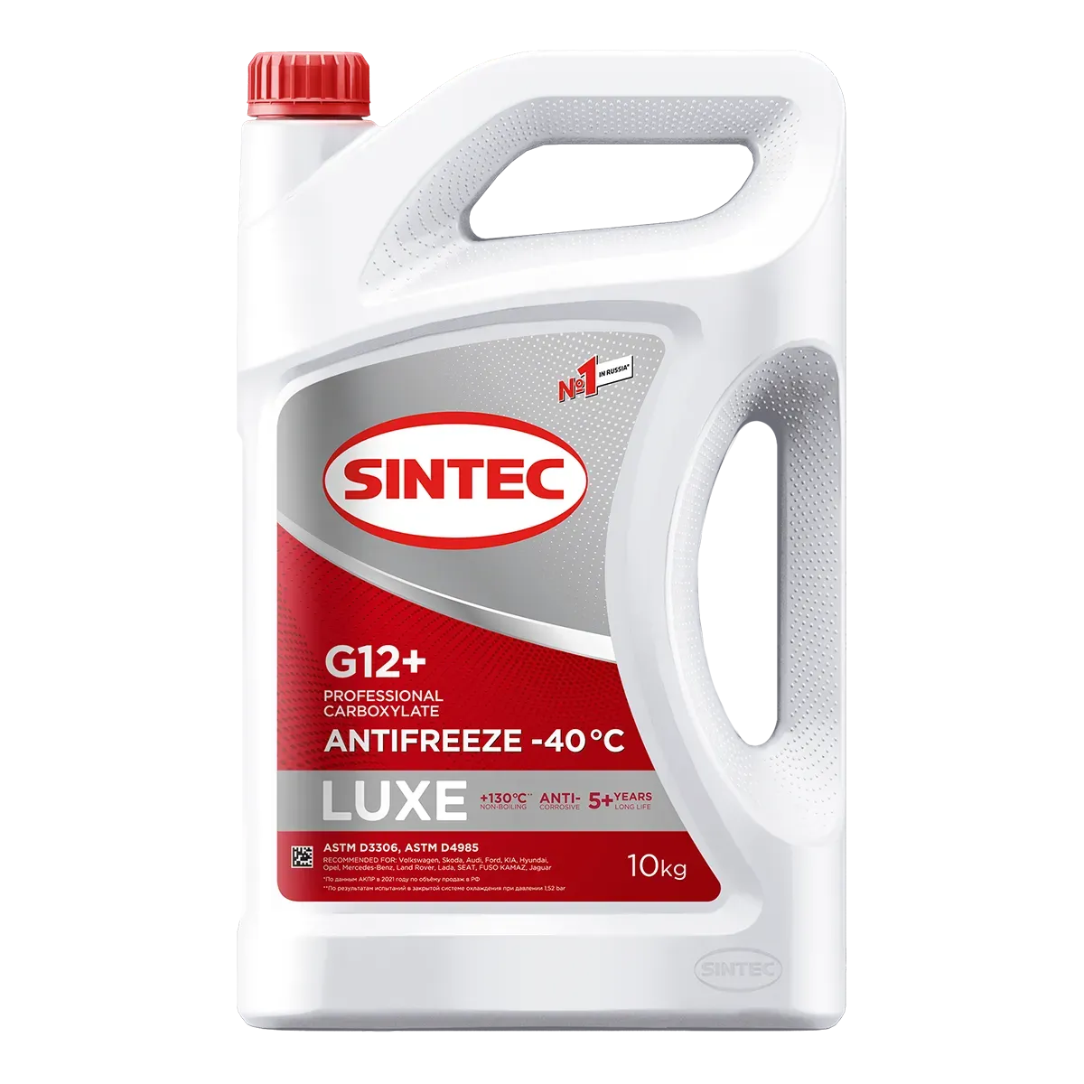 Sintec Antifreeze Luxe G12+ red -40 SINTEC 614504