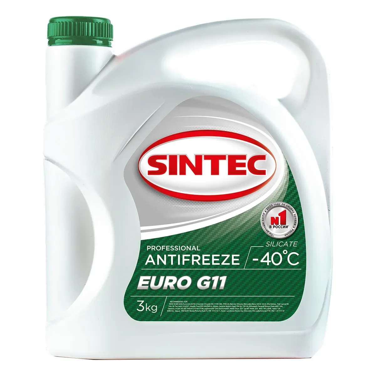 Sintec Antifreeze Euro G11 green -40 SINTEC 990465