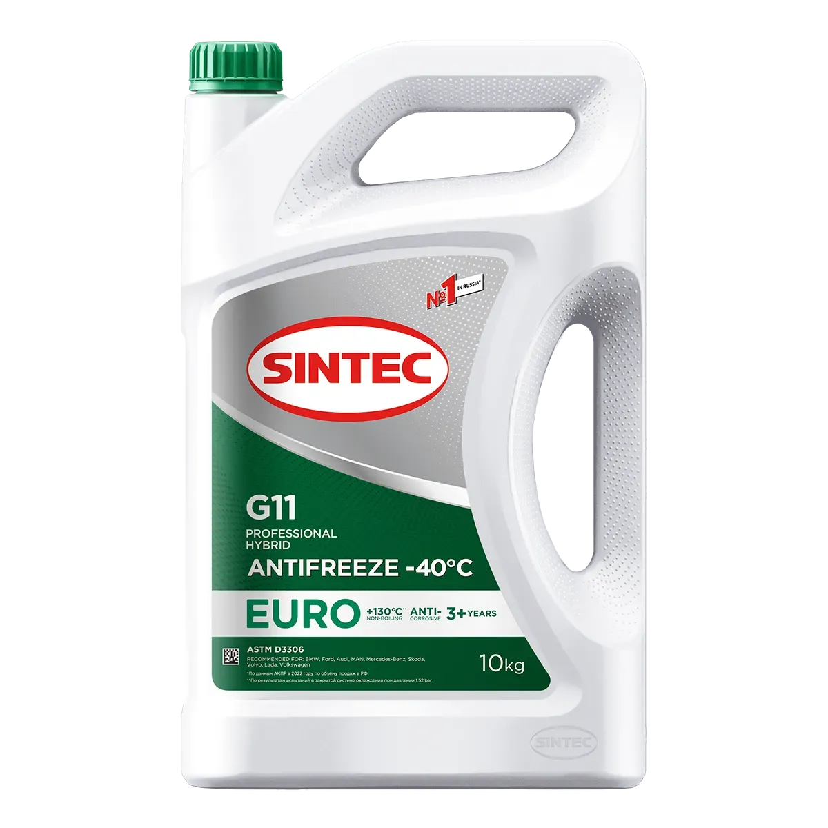 Sintec Antifreeze Euro G11 green -40 SINTEC 990571