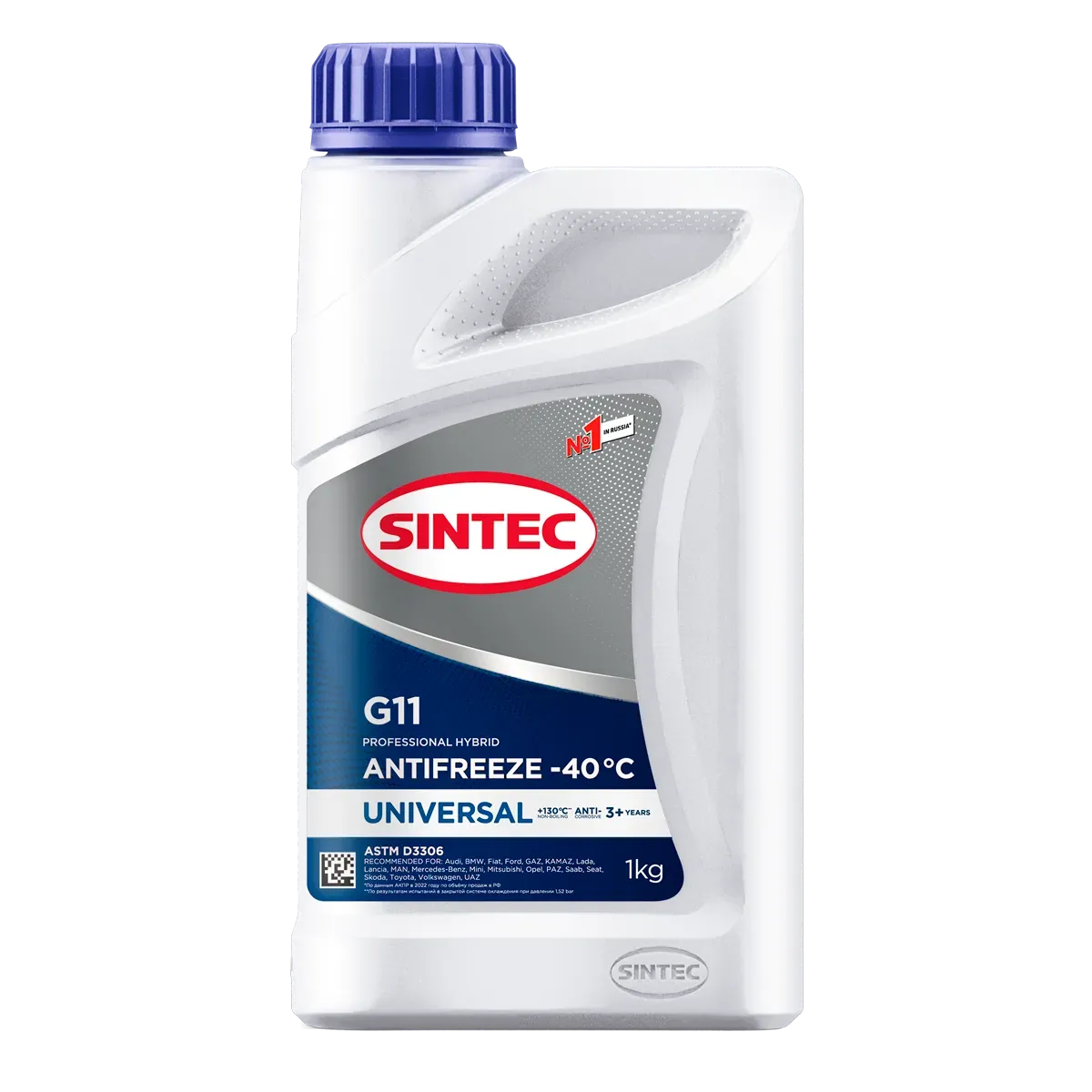Sintec Antifreeze Universal G11 blue -40 SINTEC 990551