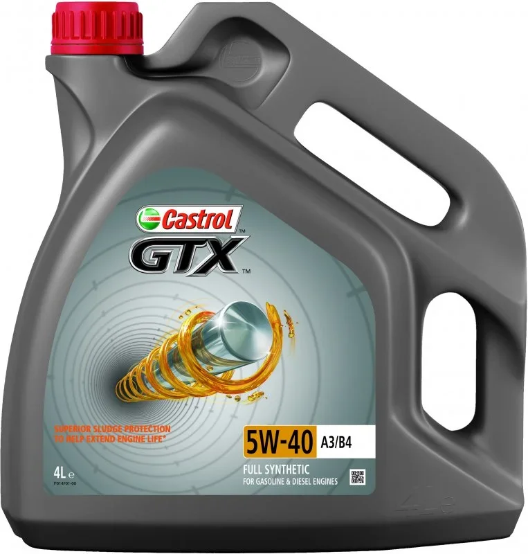 Масло моторное CASTROL 5W-40 4л 15B9F5
