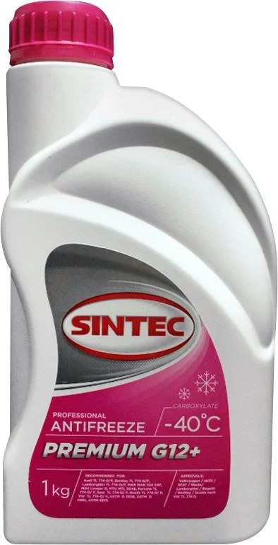 Антифриз G12+ красный Premium 1 кг SINTEC 990453