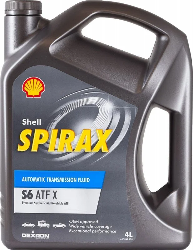 Трансмиссионное масло SHELL SPIRAX S6 ATF X 4л 550048808