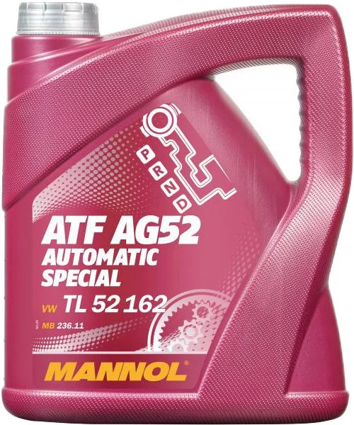 Трансмиссионное масло MANNOL 8211 ATF AG52 4л 95862