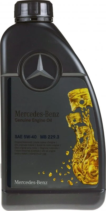 Масло моторное MERCEDES 5W-40 1л A000989910211AHFE