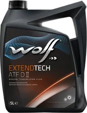 Трансмиссионное масло WOLF EXTENDTECH ATF DII 5л 3003/5